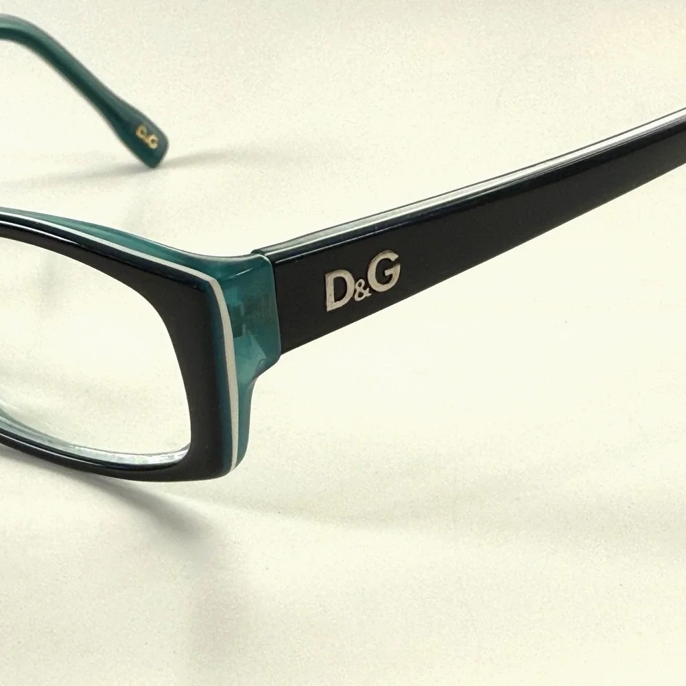 Dolce &‎ Gabbana DD 1212 1870 Eyeglasses Frame Only Womens 52-16-135 Black/Green